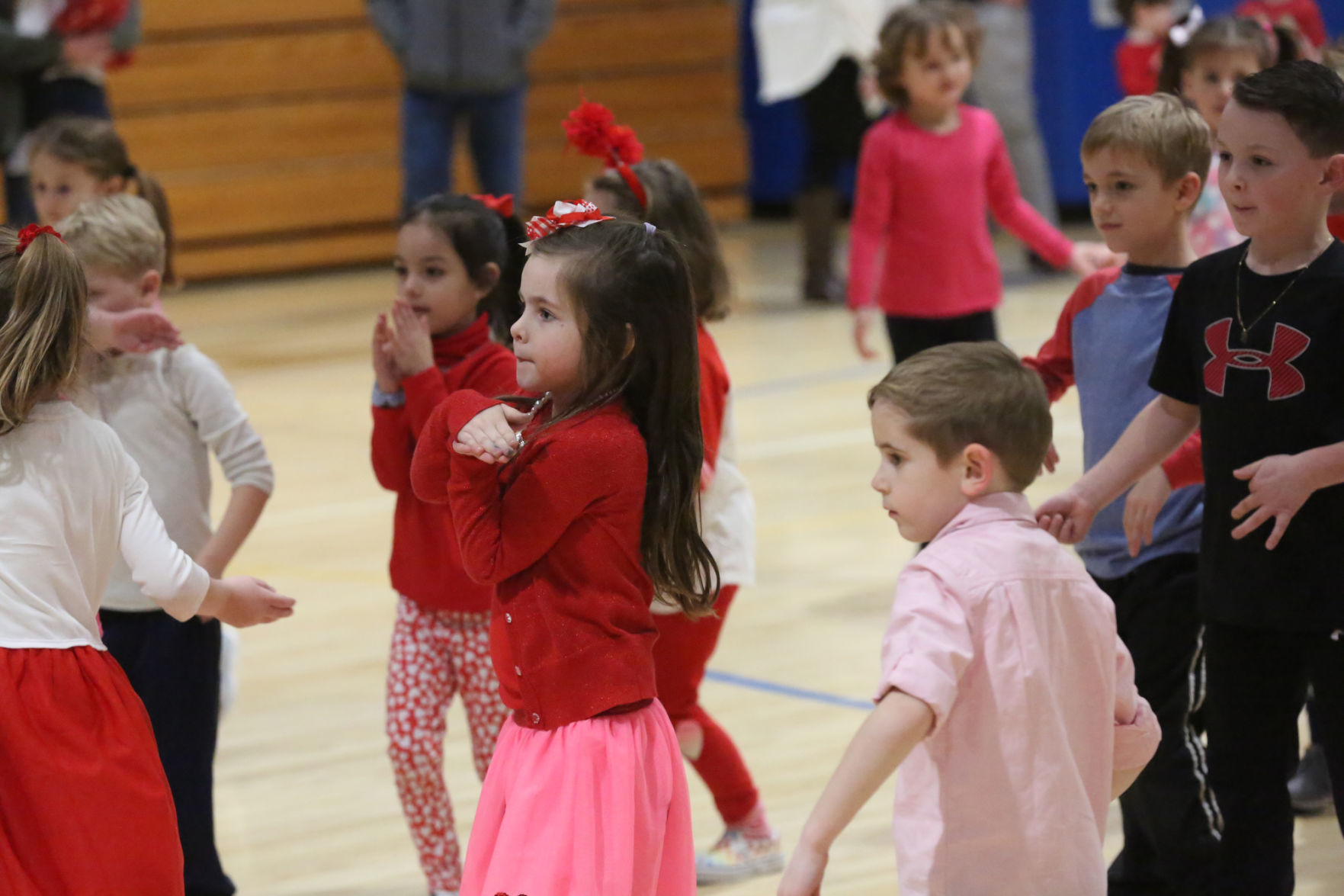 Marsh School dance and jump rope contest